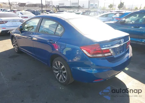 2015 Honda Civic Ex-L z USA, uszkodzony, nr VIN 19XFB2F96FE215730